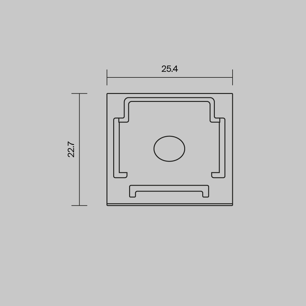 Комплект заглушек для профиля 25×22 2шт Maytoni Led Strip ALM-2522-S-EC 642065 Комплект заглушек для профиля 25×22 2шт Maytoni Led Strip ALM-2522-S-EC 642065