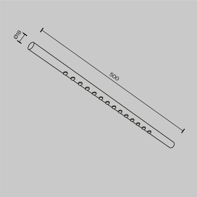 Трековый светильник Maytoni Points C101CL-L500-12W3-6K-B
