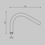 Трековый светильник Maytoni Eye C104WL-3W3-6K-BS