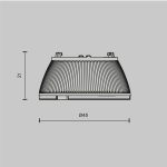 Линза для светильников 15Вт 36° Maytoni Dip Lens003D45-15W