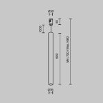 Трековый магнитный светильник Maytoni Focus LED TR156-1-5W3K-B