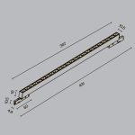 Трековый магнитный светильник Maytoni Points TR193-1-20W2.7K-M-B