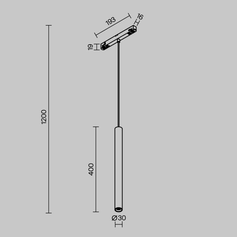 Трековый магнитный светильник Maytoni FOCUS LED TR226-4-5WTW-M-DD2-W