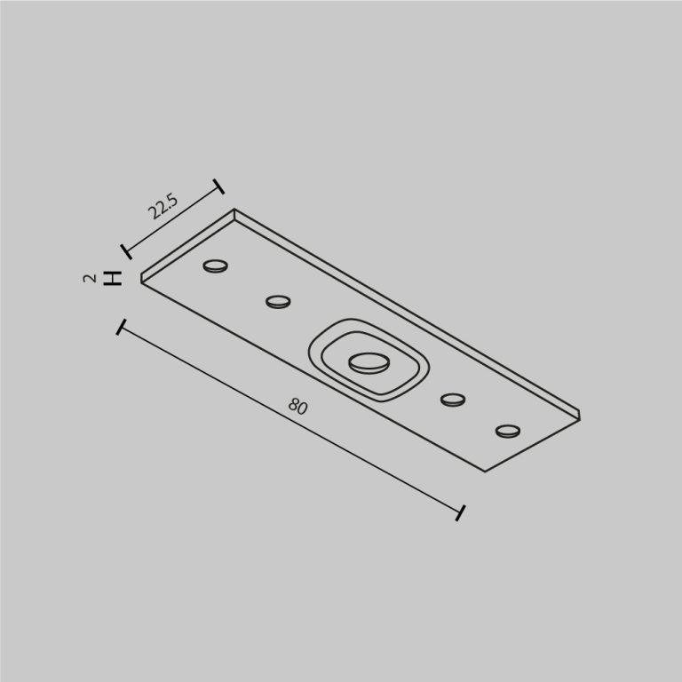 Коннектор прямой Maytoni Magnetic track system Exility TRA034C-21W