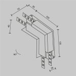 Коннектор угловой Maytoni Magnetic track system Exility TRA034ICL-42.12B