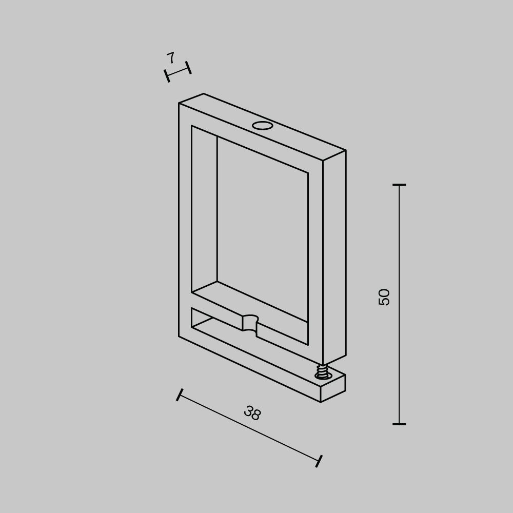 Крепеж для ремня (10 шт.) Maytoni Pendant system Parity TRA130BS-B Крепеж для ремня (10 шт.) Maytoni Pendant system Parity TRA130BS-B