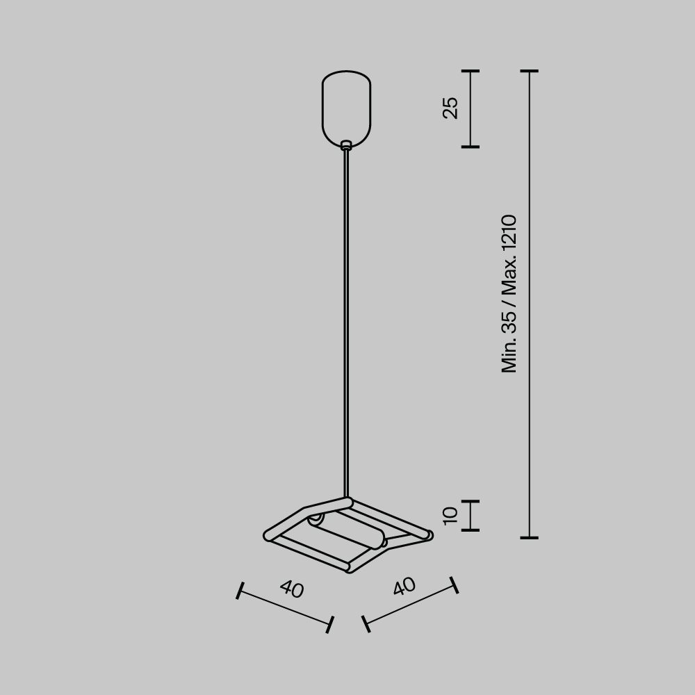 Подвес для ремня Maytoni Pendant system Parity TRA130SW-B Подвес для ремня Maytoni Pendant system Parity TRA130SW-B