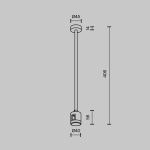 Крепление потолочное с прямым коннектором питания Maytoni Flarity TRA158C-IPCL1-BS