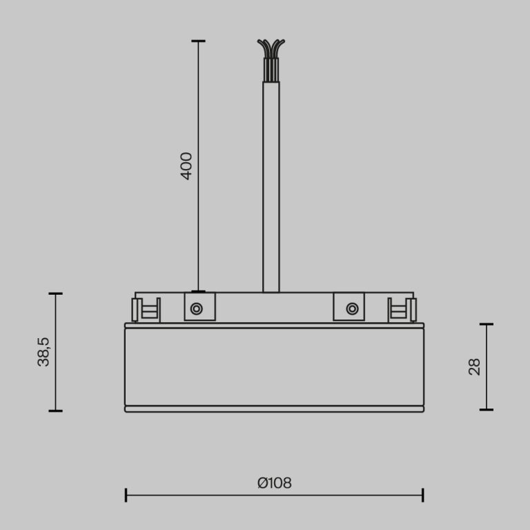Источник напряжения Maytoni Basity 100Вт DC48 IP54 TRA172DR-100W-DD-B
