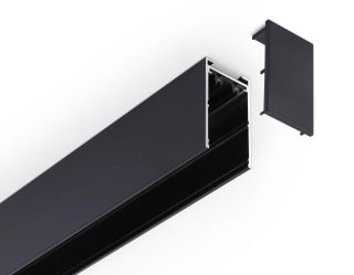 Шинопровод накладной AM Group AM541 1M BK SMART