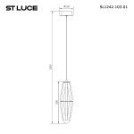 Подвесной светильник ST Luce Ciara SL1242.103.01