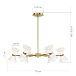 Люстра на штанге ST Luce Spirit SL2004.303.12