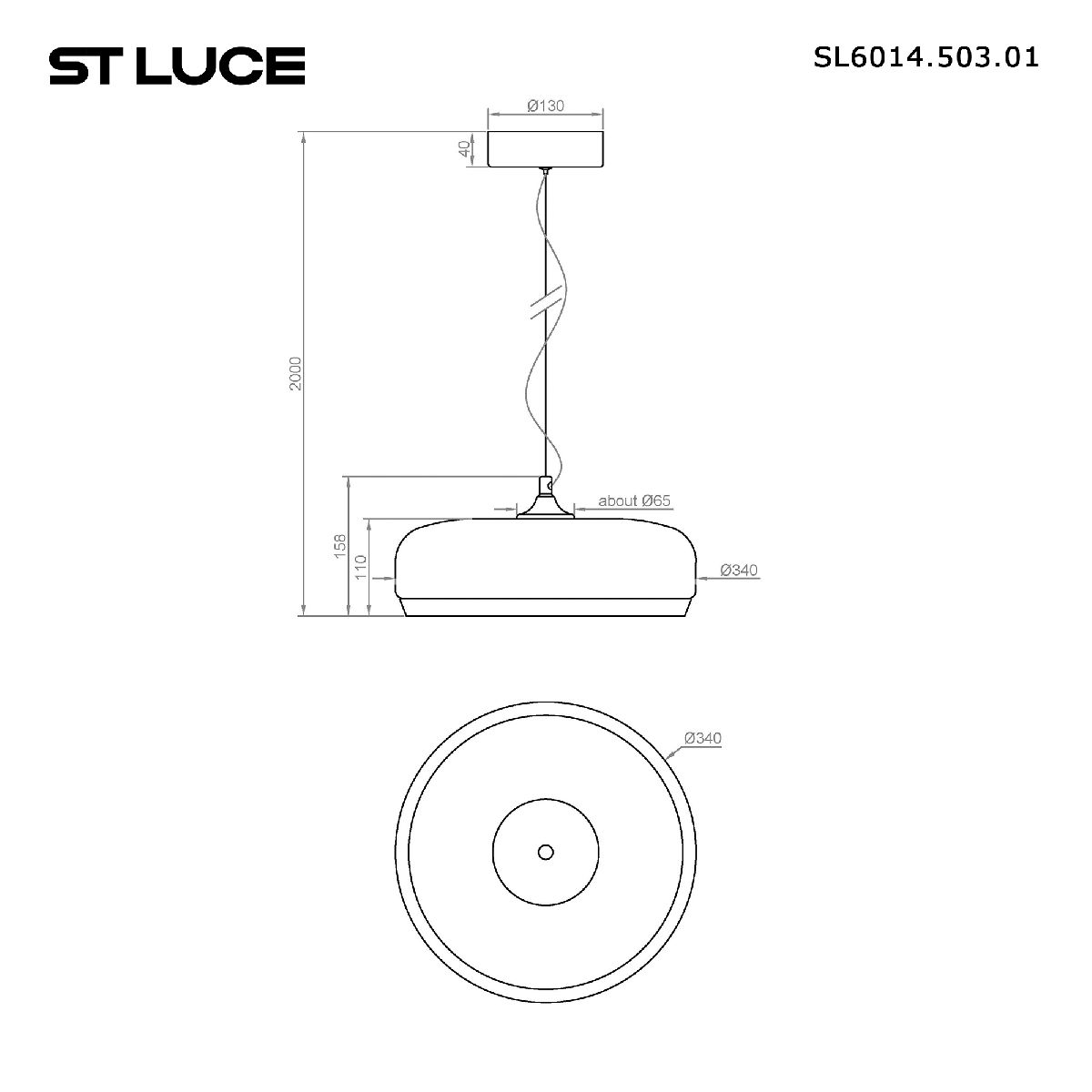 Подвесной светильник ST Luce Ripple SL6014.503.01 Подвесной светильник ST Luce Ripple SL6014.503.01