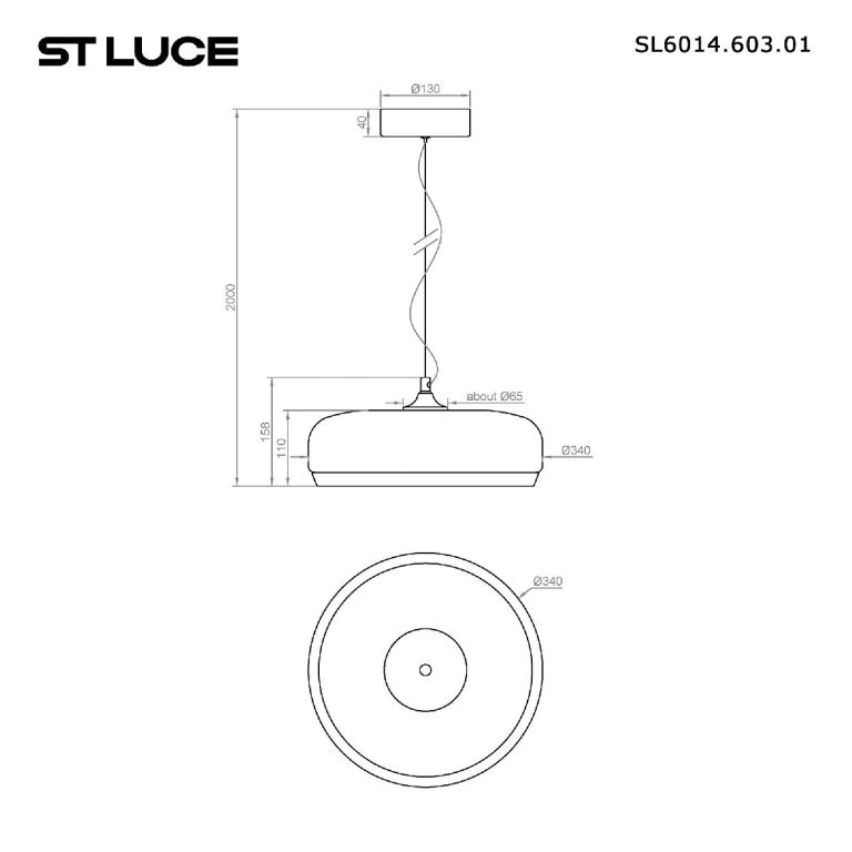 Подвесной светильник ST Luce Ripple SL6014.603.01