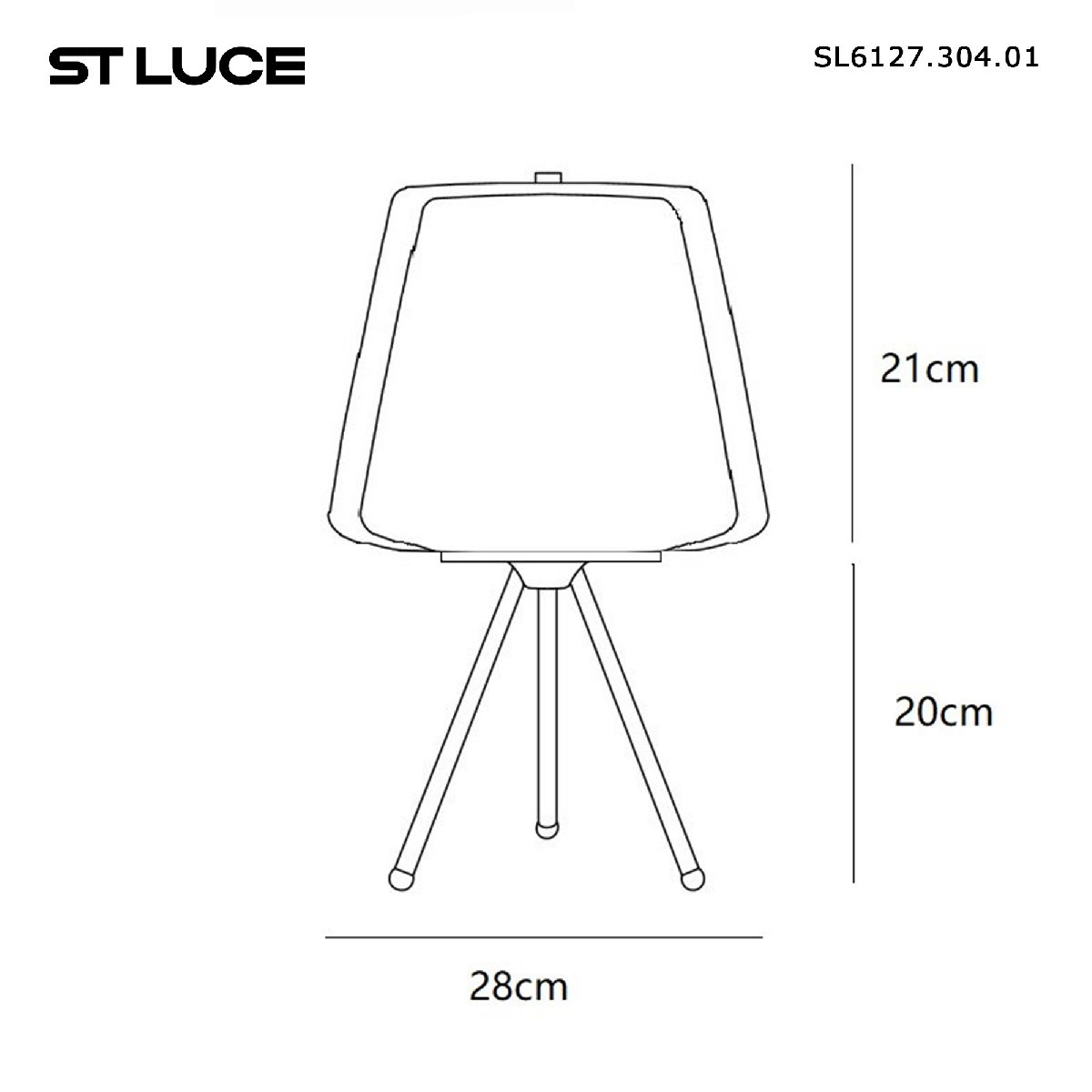 Настольная лампа ST Luce Pandora SL6127.304.01 Настольная лампа ST Luce Pandora SL6127.304.01