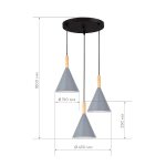 Подвесной светильник Evoluce Arket SLE1255-433-03