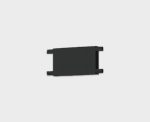 Соединитель прямой для магнитного шинопровода Italline IT09-9028 black