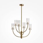 Люстра на штанге Maytoni Arco MOD223PL-06BS
