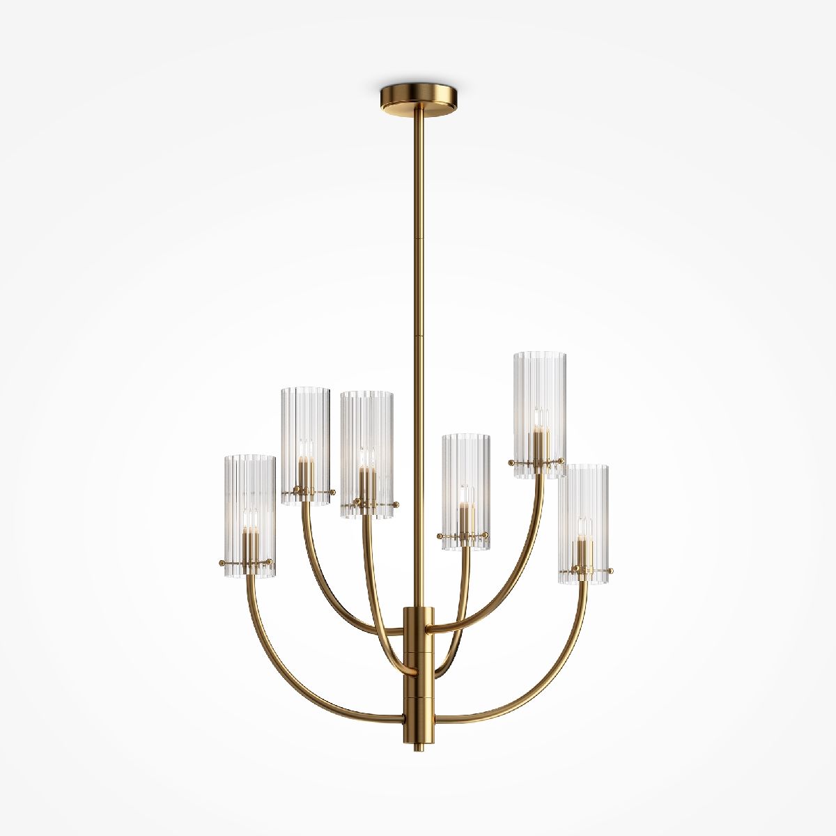 Люстра на штанге Maytoni Arco MOD223PL-06BS Люстра на штанге Maytoni Arco MOD223PL-06BS