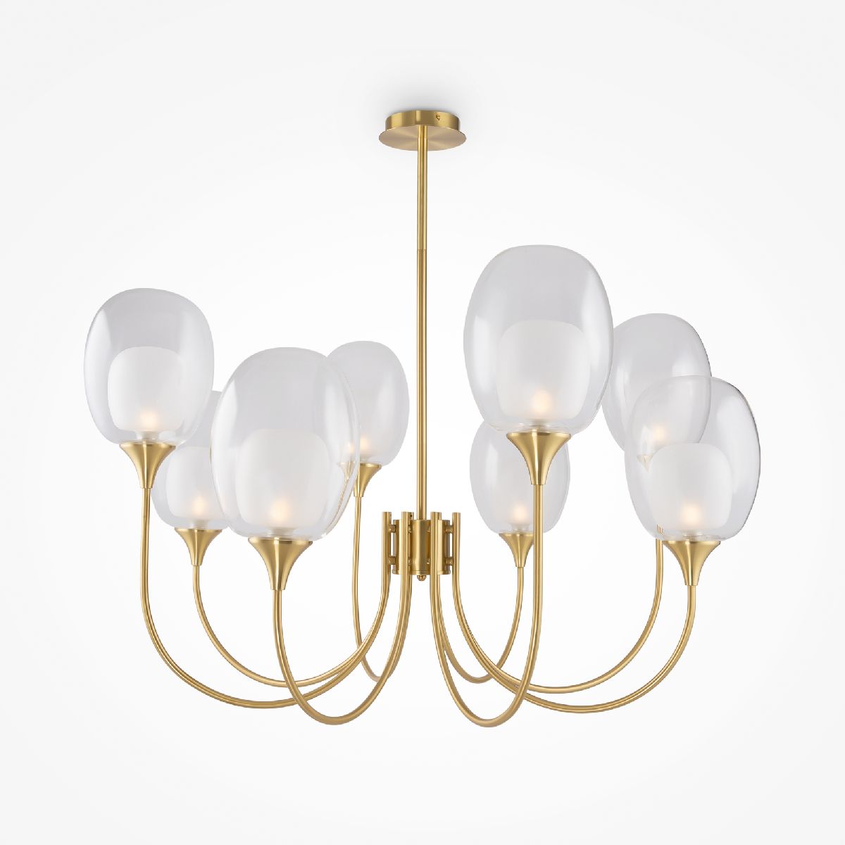 Люстра на штанге Maytoni Aura MOD016PL-08BS Люстра на штанге Maytoni Aura MOD016PL-08BS