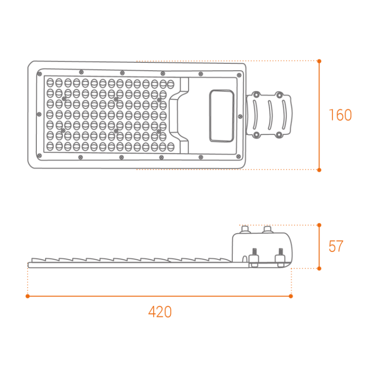 Уличный консольный светильник Wolta STL-100W/04