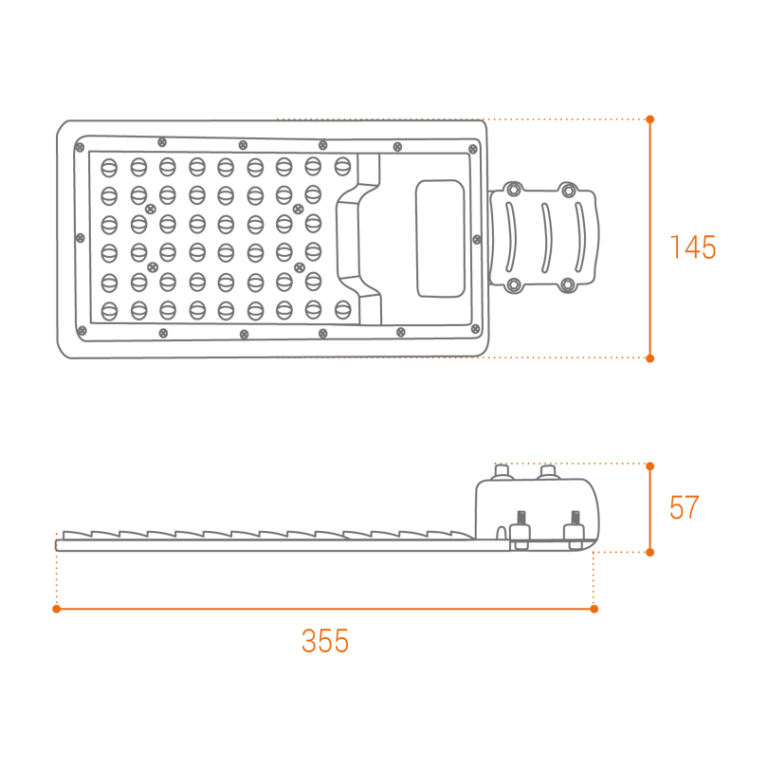 Уличный консольный светильник Wolta STL-50W/04