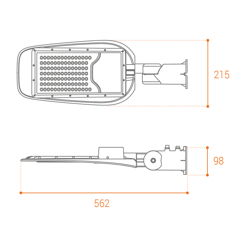 Уличный консольный светильник Wolta STL-70W/05 Уличный консольный светильник Wolta STL-70W/05
