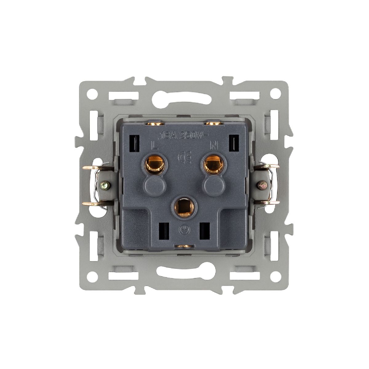 Механизм электрической розетки Arlight SCT-MEU1-PL-BK (250V, 16A) 043731 Механизм электрической розетки Arlight SCT-MEU1-PL-BK (250V, 16A) 043731