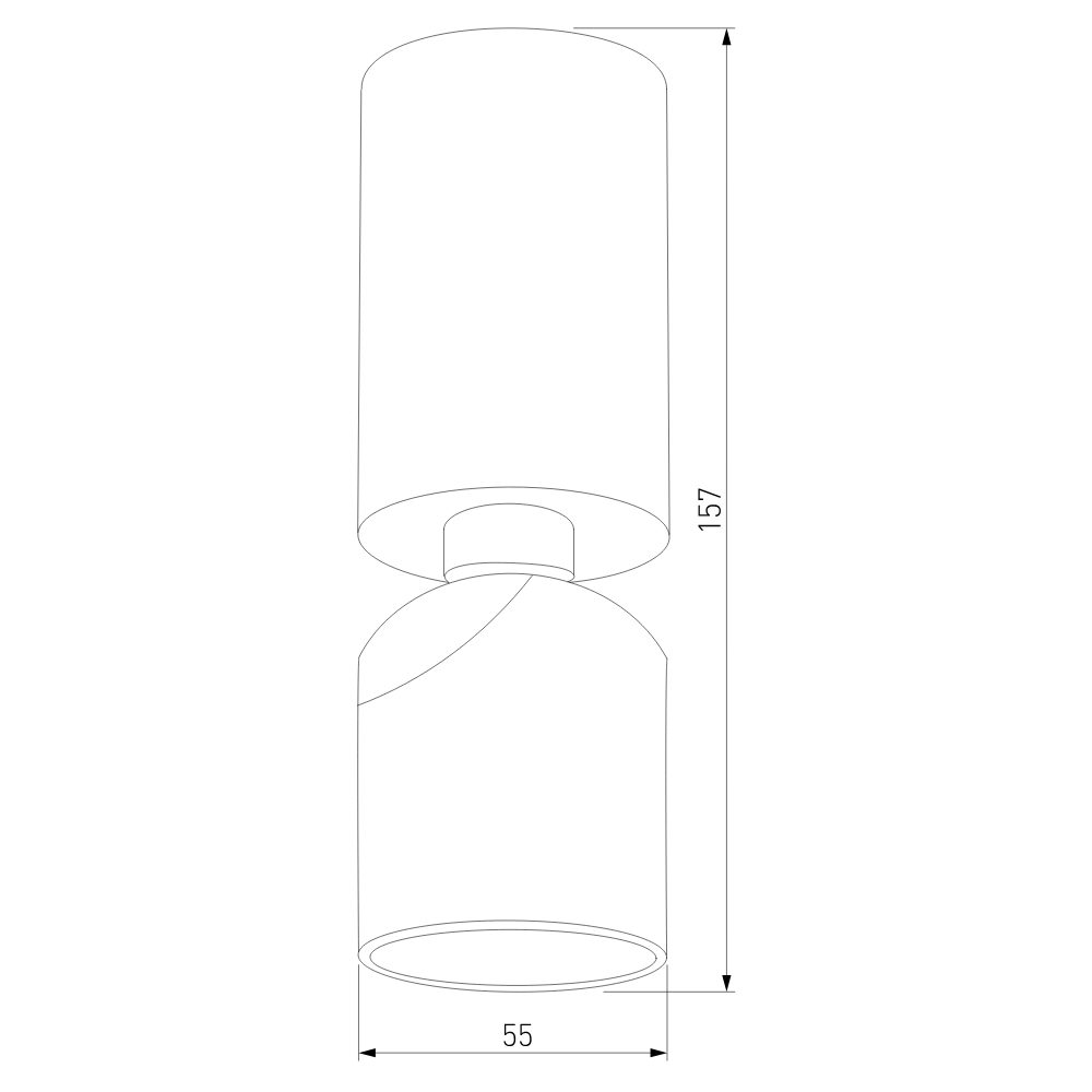 Накладной спот Elektrostandard Spot 4690389204302 25106/LED a066398 Накладной спот Elektrostandard Spot 4690389204302 25106/LED a066398