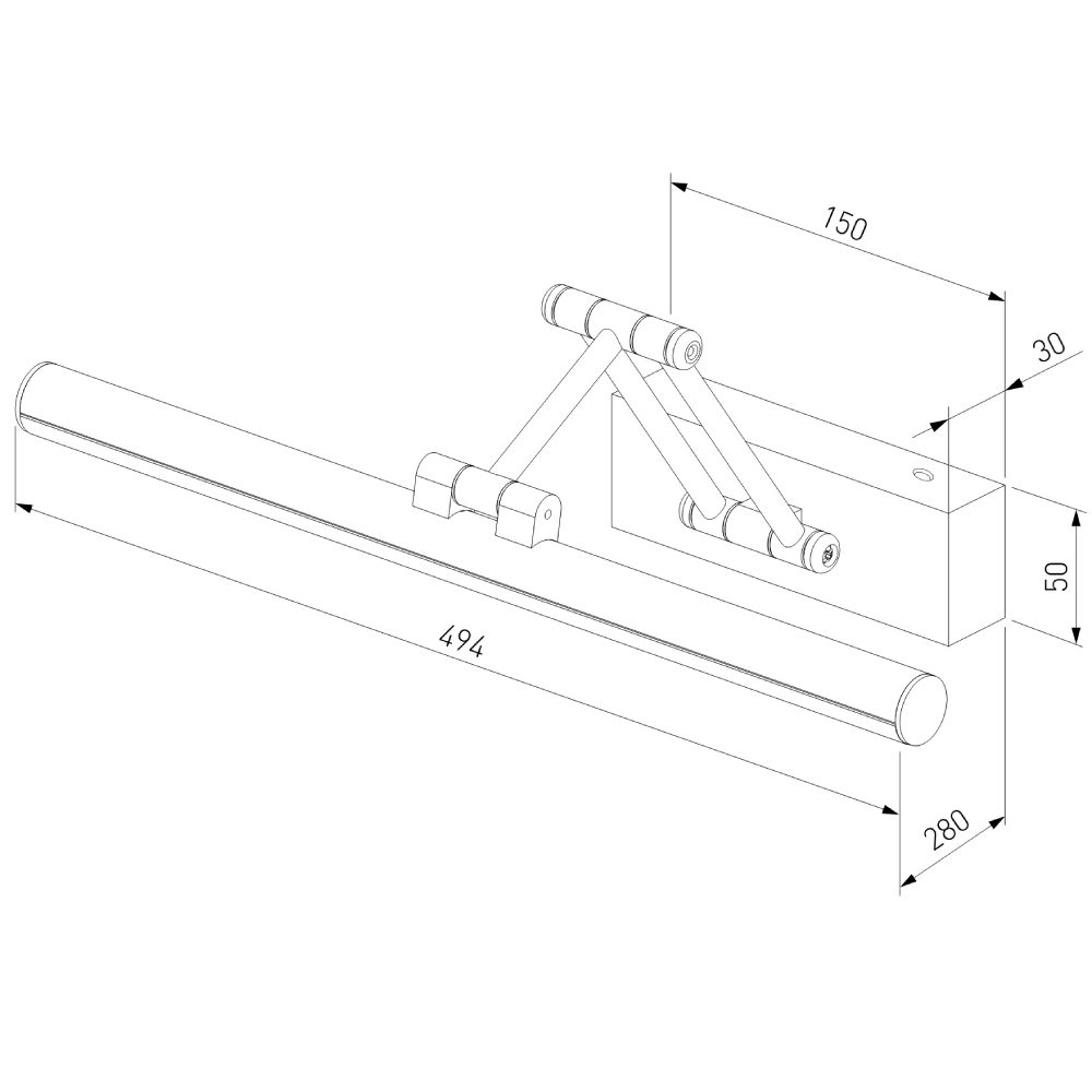 Подсветка для картин Elektrostandard Monza LED 40128/LED черный 4690389198434 a064137 Подсветка для картин Elektrostandard Monza LED 40128/LED черный 4690389198434 a064137