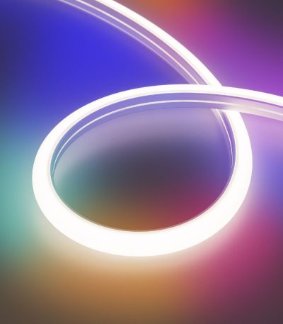 Светодиодная герметичная лента Arlight DMX MOONLIGHT-TOP-B84-16x15mm 24V RGB-PX7 360deg (18 W/m, IP67, 5m, wire x2) 045437