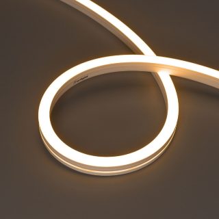 Светодиодная герметичная лента Arlight MOONLIGHT-SIDE-A140-12x17mm 24V Warm2700 (9.6 W/m, IP67, 5m, wire x2) 042783