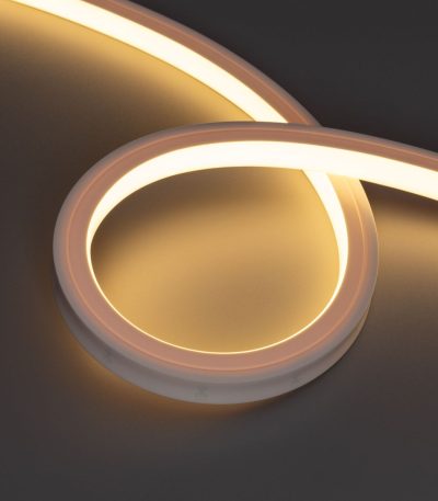 Светодиодная герметичная лента Arlight NOVA-TOP-PU-A120-16x15mm 24V Warm3000 (10 W/m, IP68, 1m, wire x1) 050606