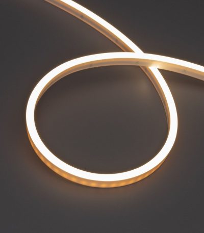 Светодиодная герметичная лента Arlight WAVE-SIDE-PU-A120-06x12mm 24V Warm3500 (8 W/m, IP68, 1m, wire x1) 052588