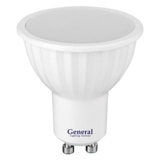 Светодиодная лампа General GLDEN-MR16-7-230-GU10-3000 660314