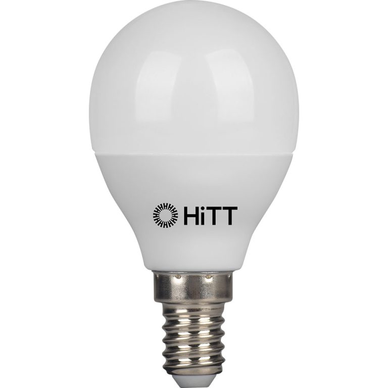 Светодиодная лампа HiTT HiTT-PL-G45-11-230-E14-4000 7010062