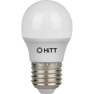 Светодиодная лампа HiTT HiTT-PL-G45-15-230-E27-6500 7010054