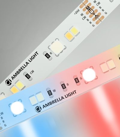 Светодиодная лента Ambrella Light LED Strip 24В 5050+2835 13Вт/м RGB+3000-6500K 5м IP20 GS4501
