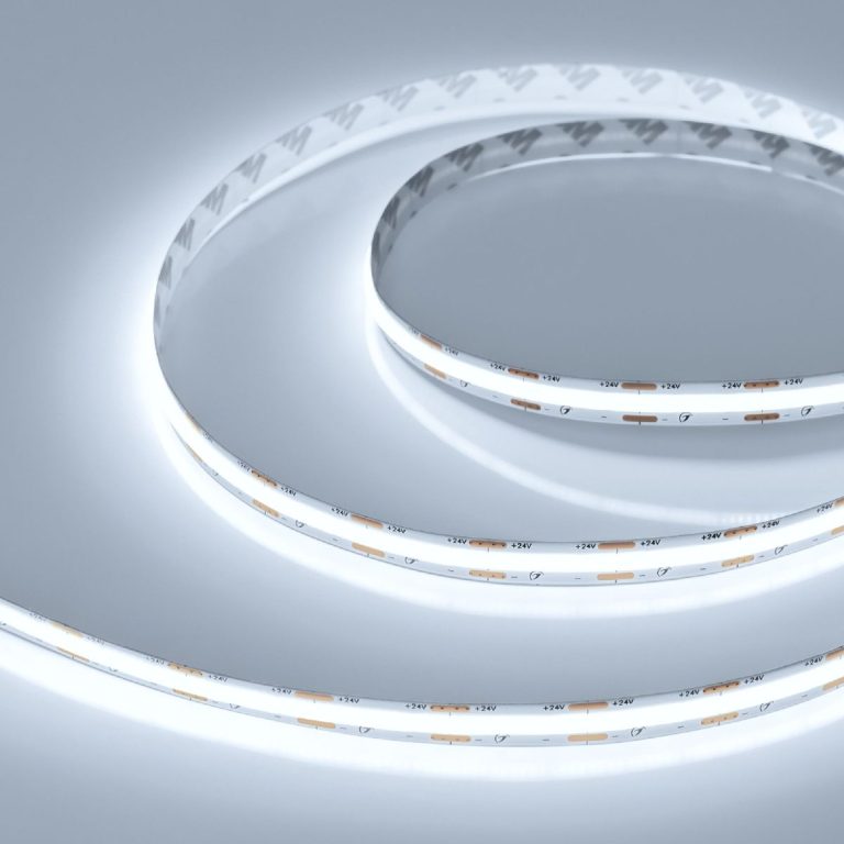 Светодиодная лента Arlight COB-X560-10mm 24V White6000 (9.6 W/m, IP20, 10m) 049058