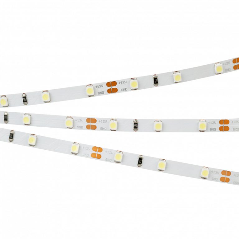 Светодиодная лента Arlight RT-A60-5mm 12V Warm2400 (4.8 W/m, IP20, 2835, 5m) 028616(2)