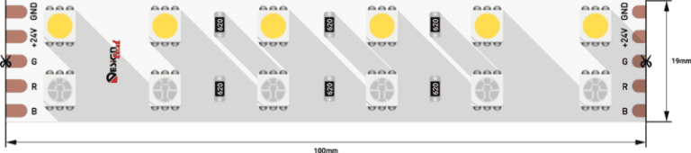 Светодиодная лента DesignLed DSG5120-24-RGB+W-33 000514