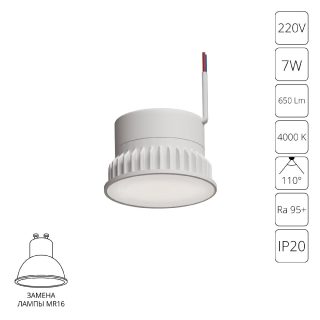 Светодиодный модуль Arte Lamp Ore A23070-4K