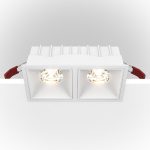 Встраиваемый светильник Maytoni Technical Alfa LED DL043-02-15W3K-D-SQ-W