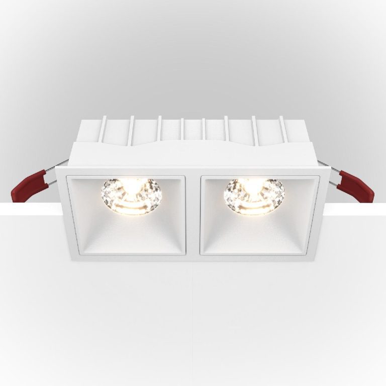 Встраиваемый светильник Maytoni Technical Alfa LED DL043-02-15W3K-D-SQ-W
