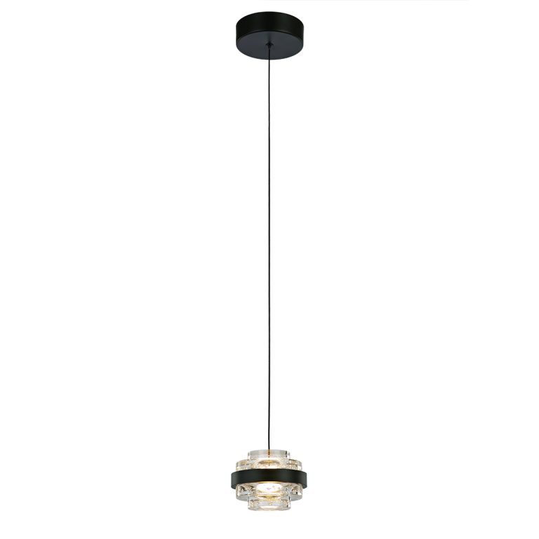 Подвесной светильник Delight Collection MD22030002 MD22030002-1A black/clear