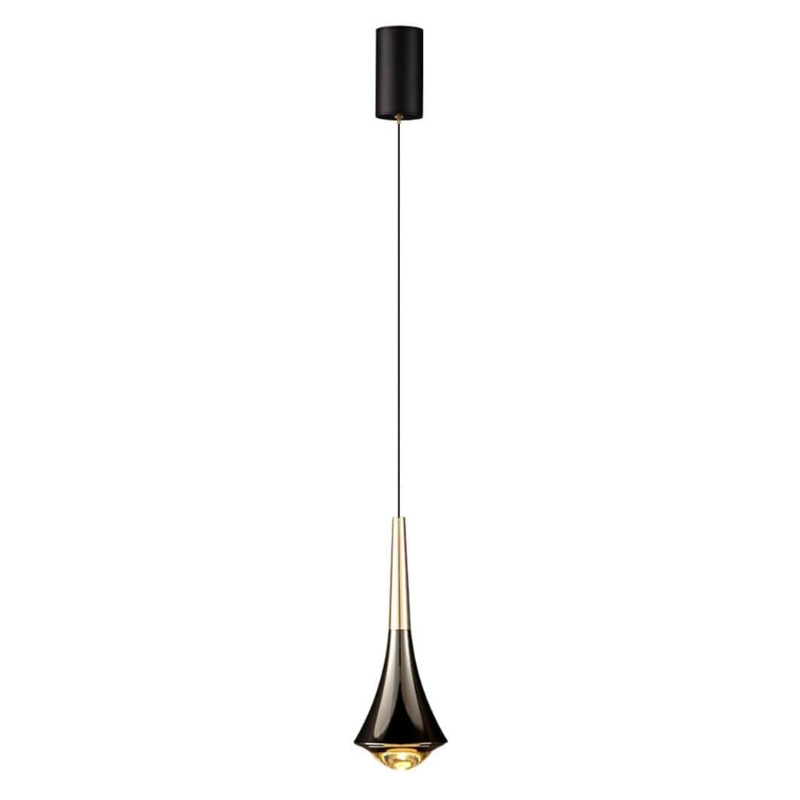Подвесной светильник Delight Collection 8969P/1 gold/black Подвесной светильник Delight Collection 8969P/1 gold/black