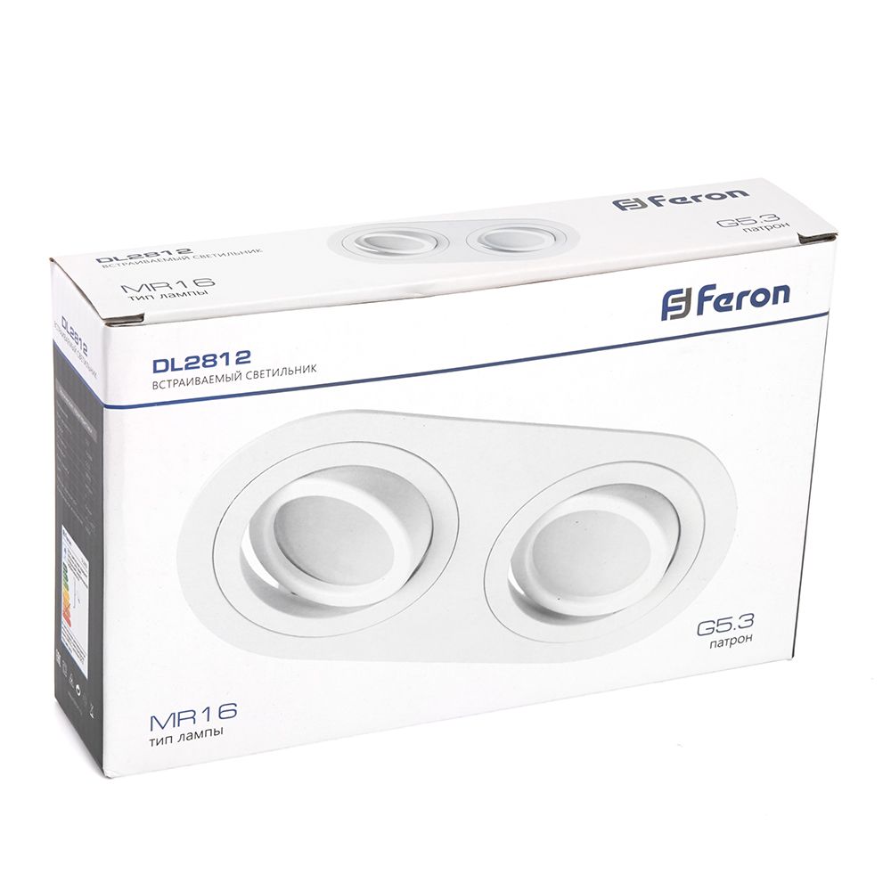 Встраиваемый светильник Feron DL2812 48460 Встраиваемый светильник Feron DL2812 48460