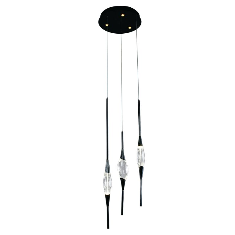 Подвесной светильник Delight Collection Pezzo OM82112-3 pearl black