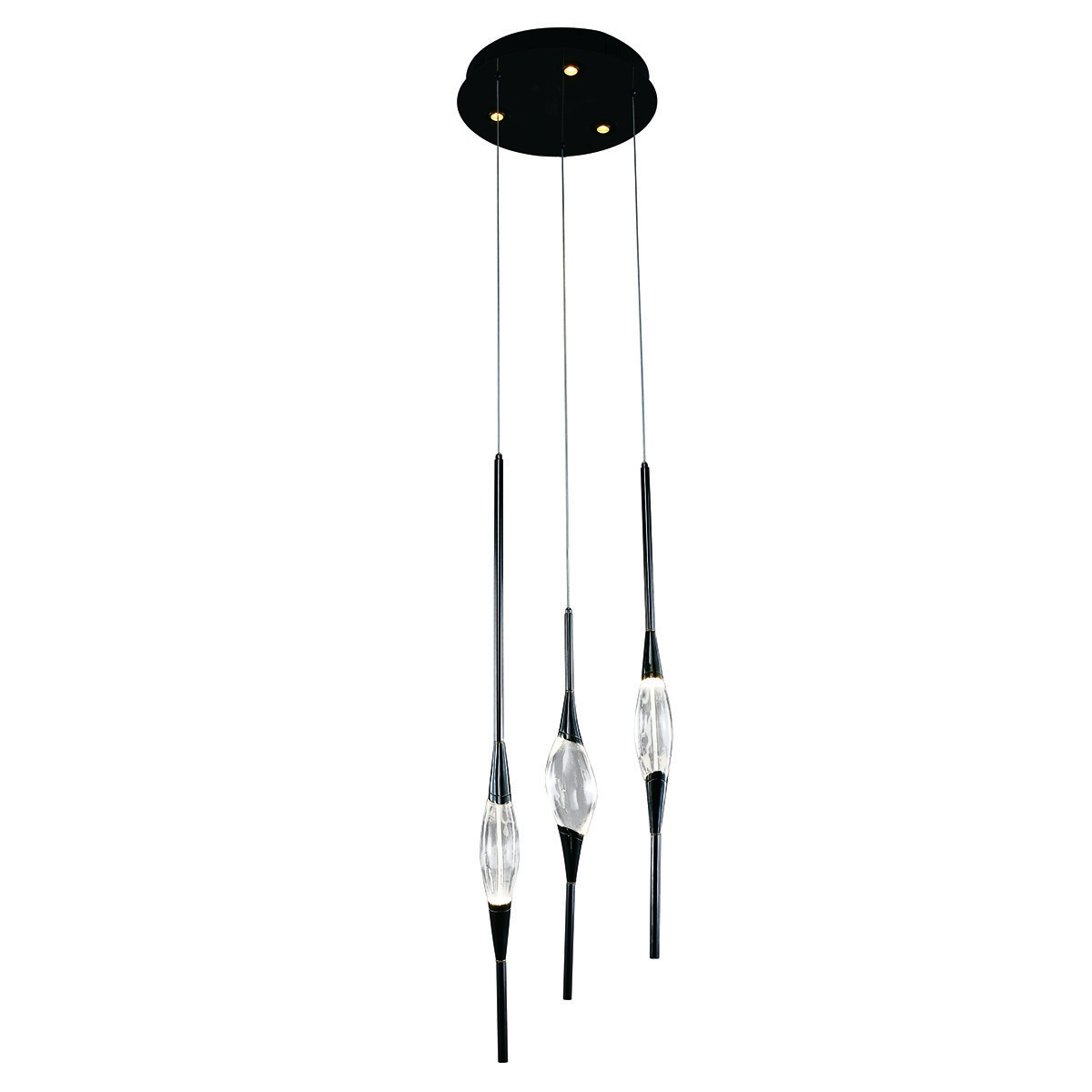 Подвесной светильник Delight Collection Pezzo OM82112-3 pearl black Подвесной светильник Delight Collection Pezzo OM82112-3 pearl black