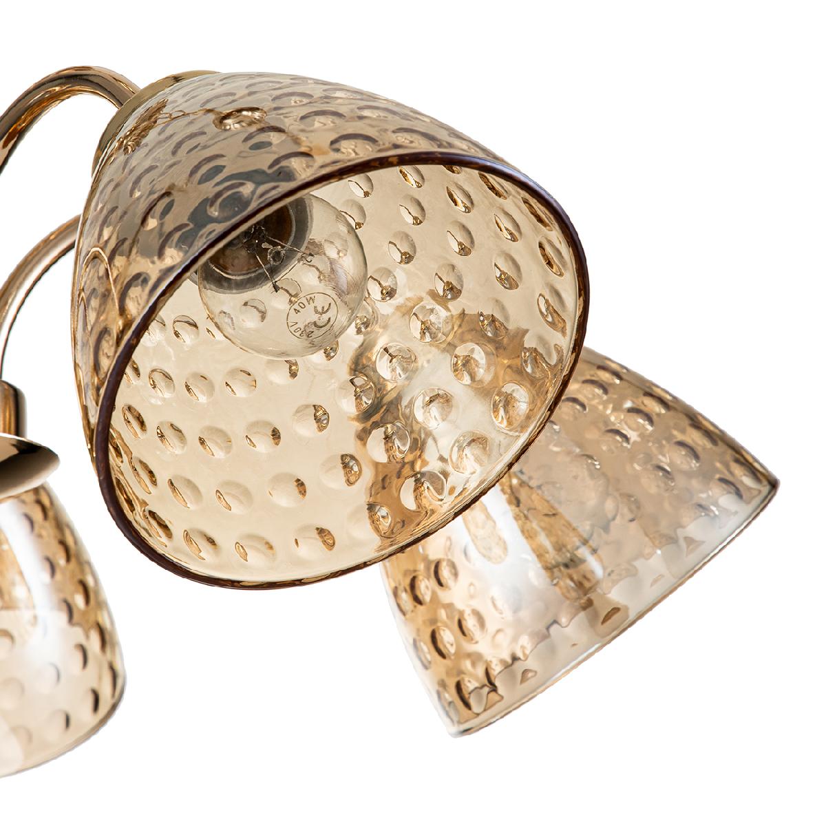 Подвесная люстра Escada Freesia 658/5PL Gold Подвесная люстра Escada Freesia 658/5PL Gold